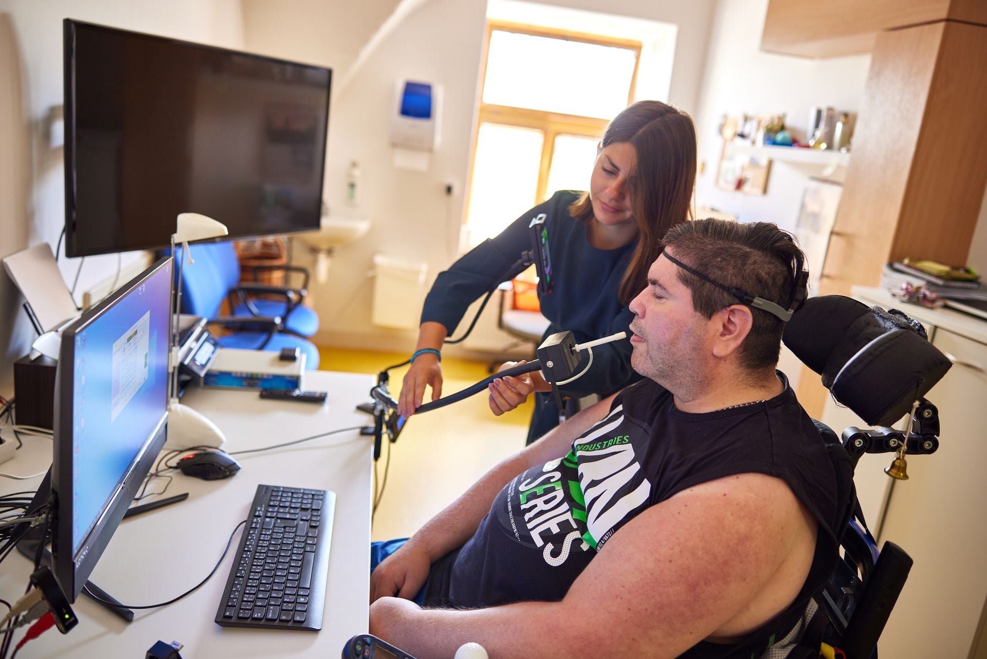 Péče o klienta s roztroušenou sklerózou v Domově sv. Josefa