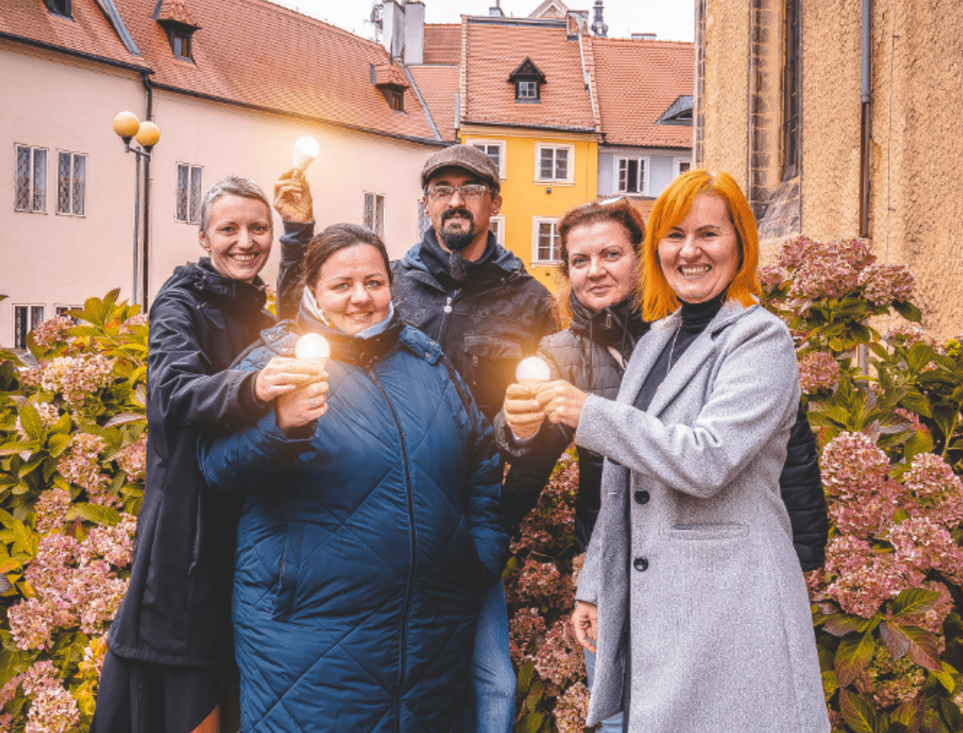Hospic sv. Jiří již rozsvítil své světlo v Chebu